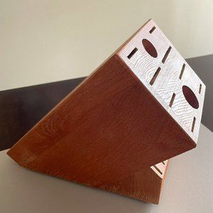 Cutco Homemaker 18 Slot Knife Set Block
